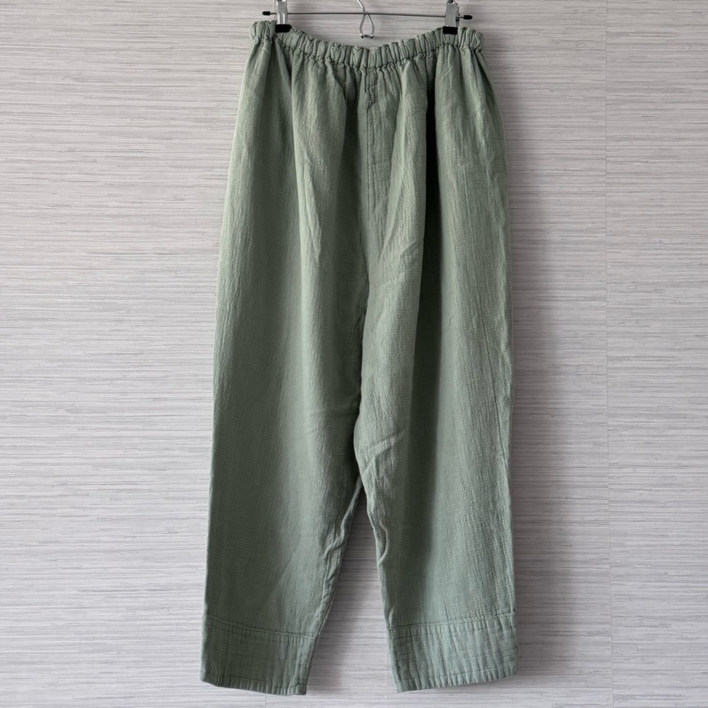 Free People Green pants with Elastic Waistband and Relaxed Fit